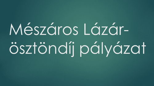 Pályázati felhívás honvédelmi ösztöndíjra